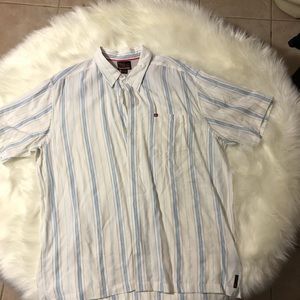 Quiksilver button down shirt men’s size XL